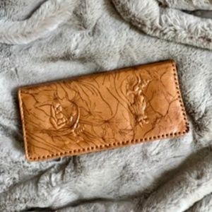 Vintage Leather Clutch/Wallet